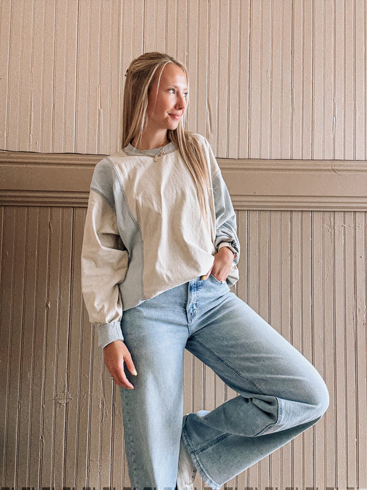 coastal breeze pullover
