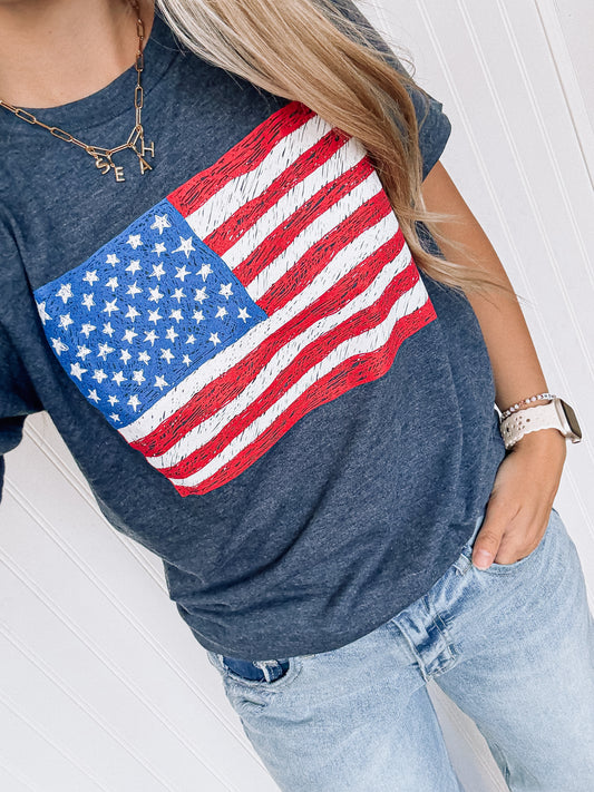 wild banner tee