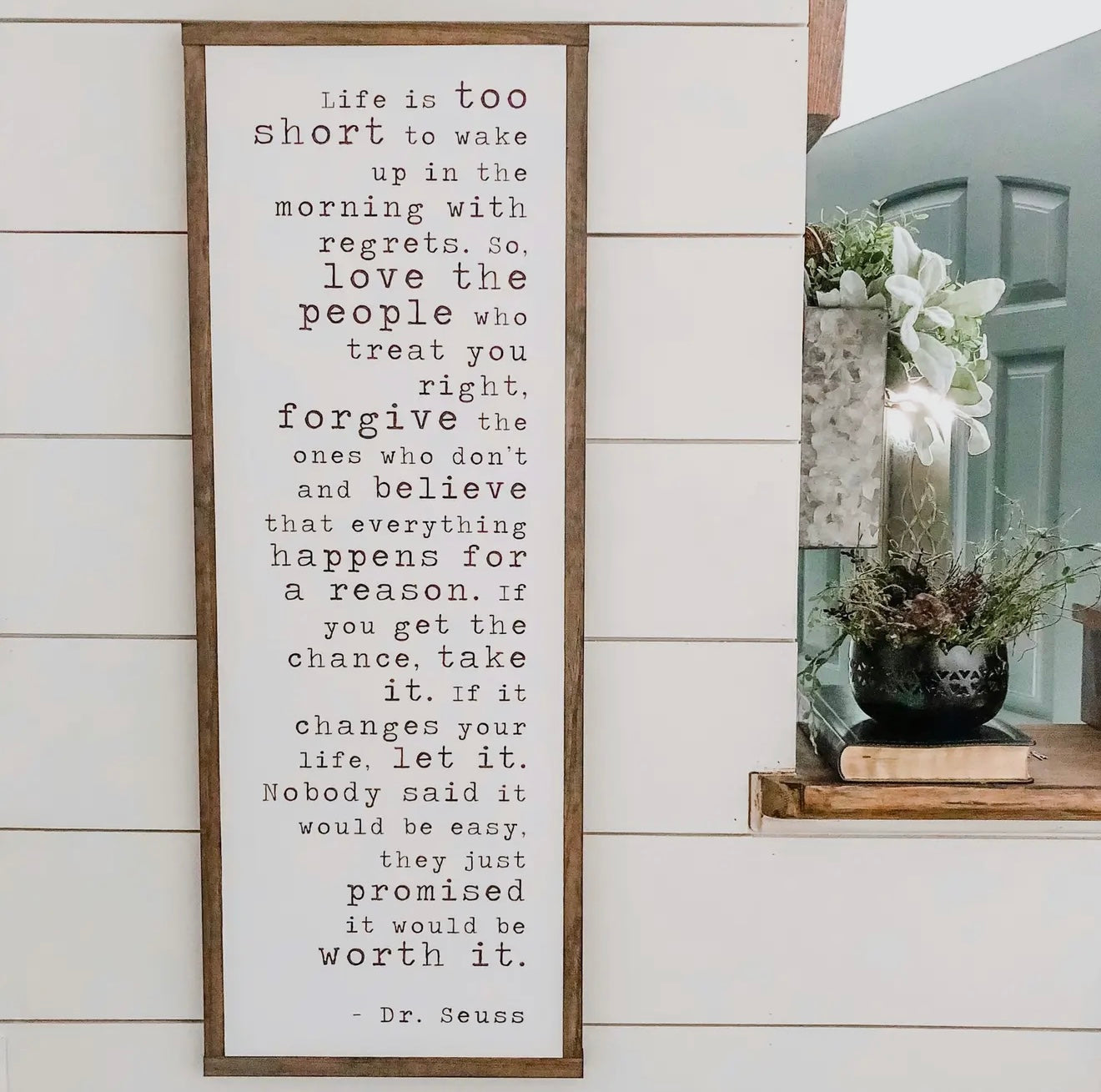 dr. seuss quote sign