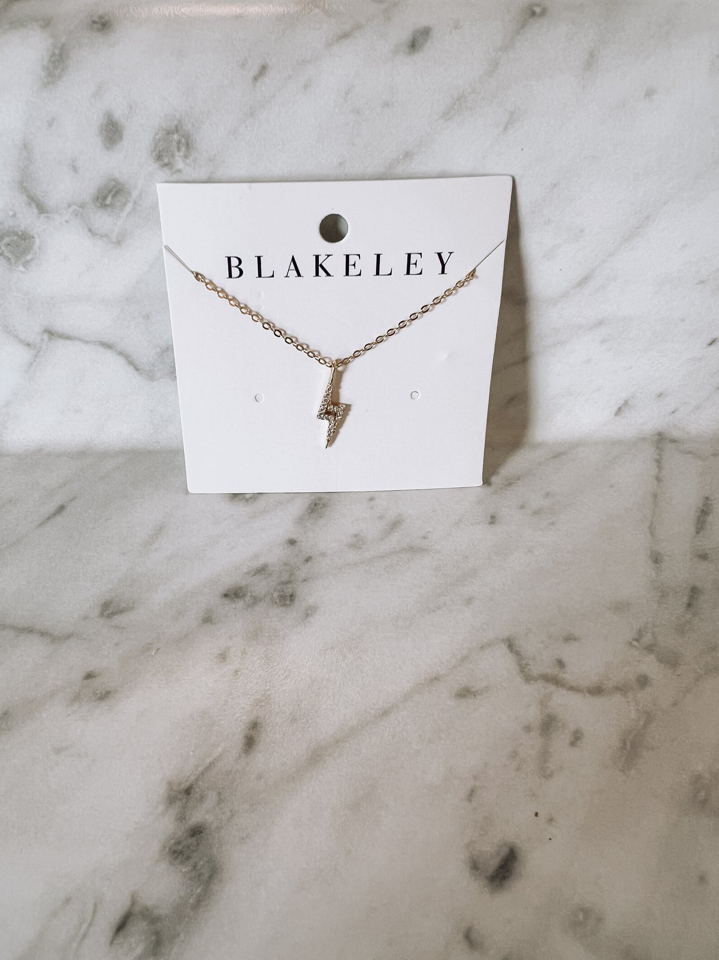 lightning bolt necklace
