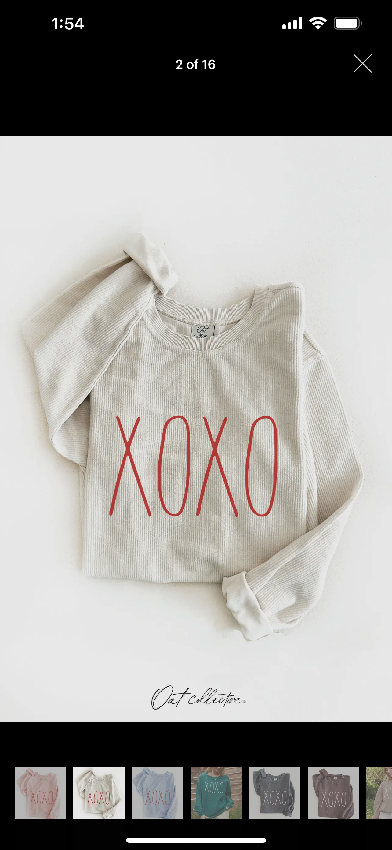 xoxo pullover