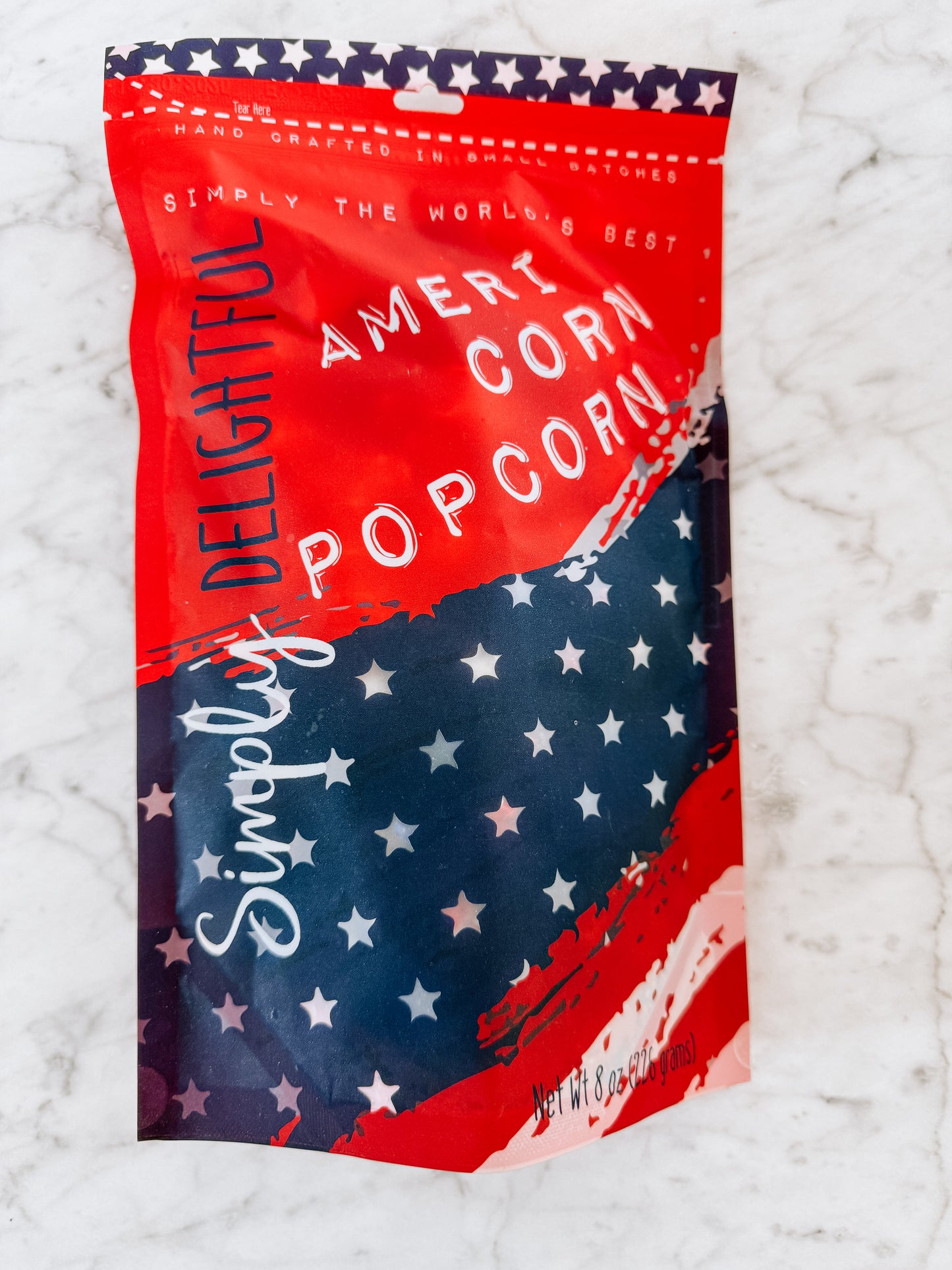 simply delightful popcorn
