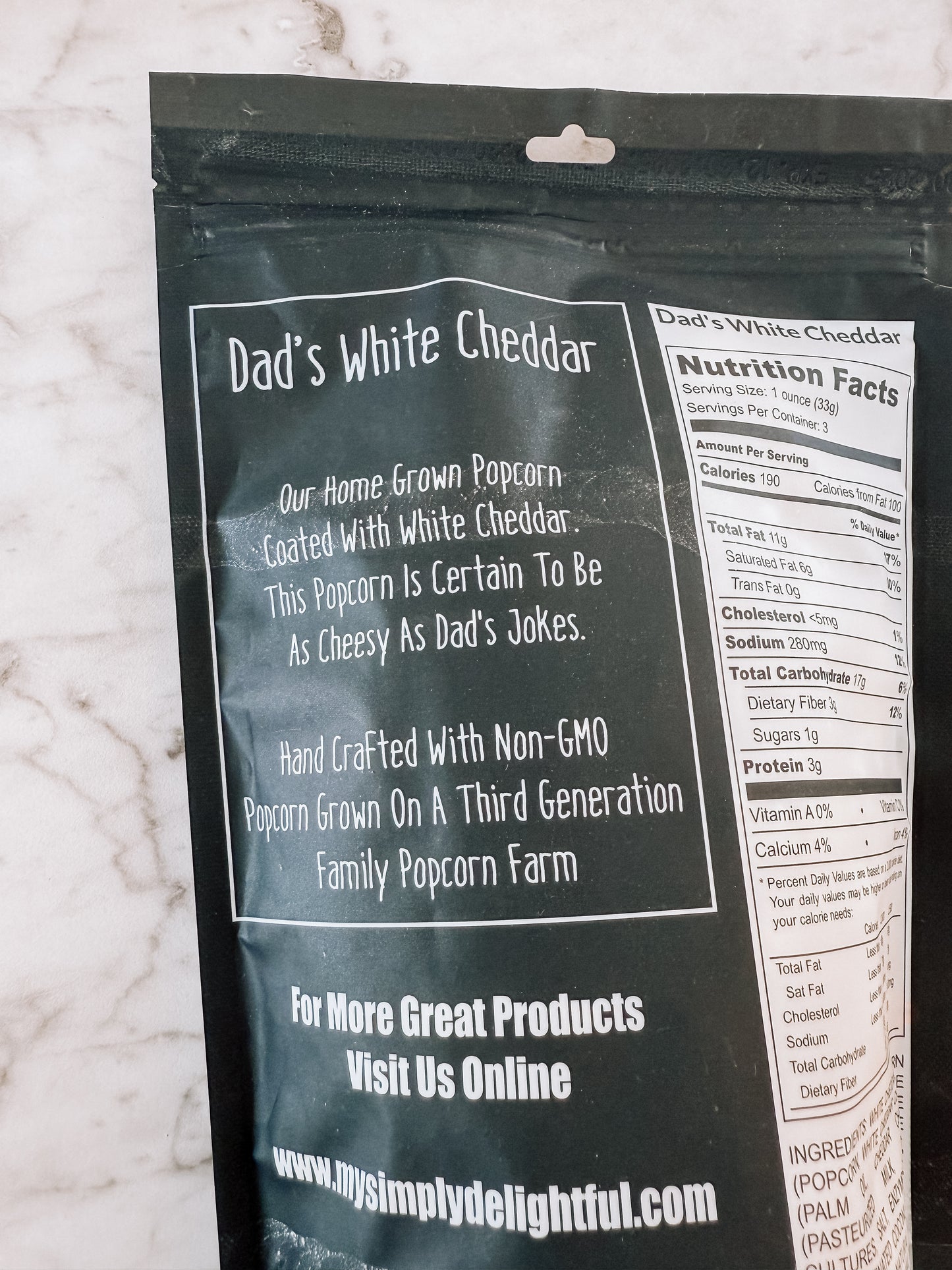 simply delightful popcorn