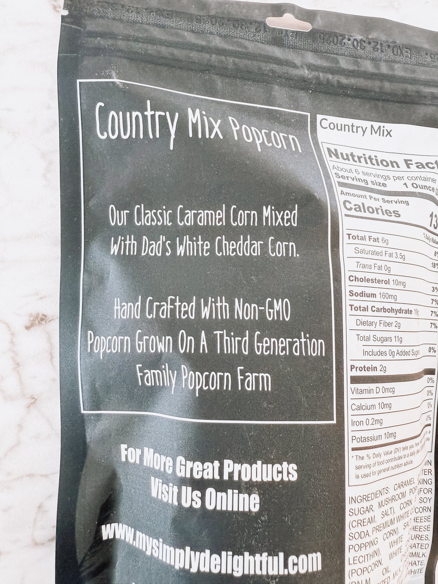 simply delightful popcorn