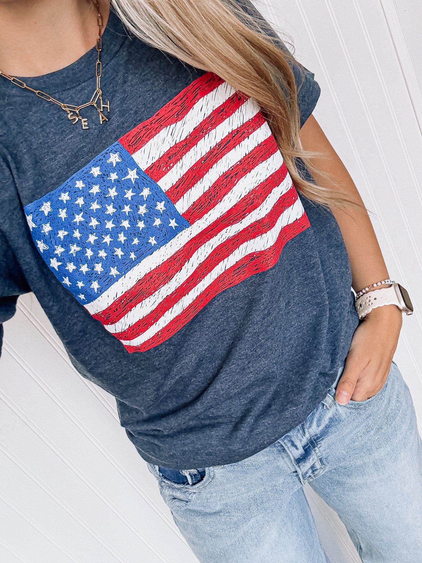 wild banner tee